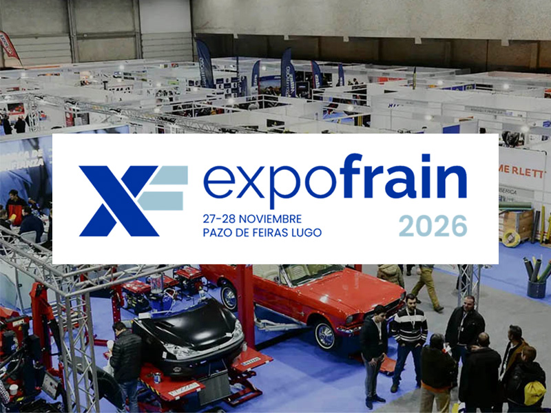 Feria ExpoFrain 2026, del 27 al 28 de noviembre en el Pazo de Feiras de Lugo.